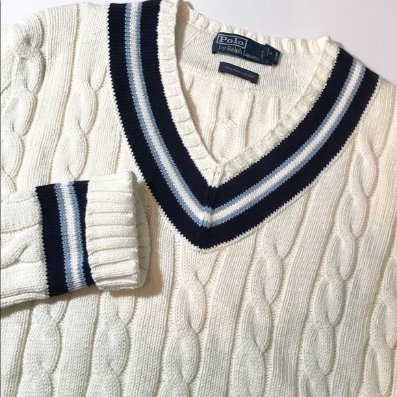 ralph lauren tennis sweater
